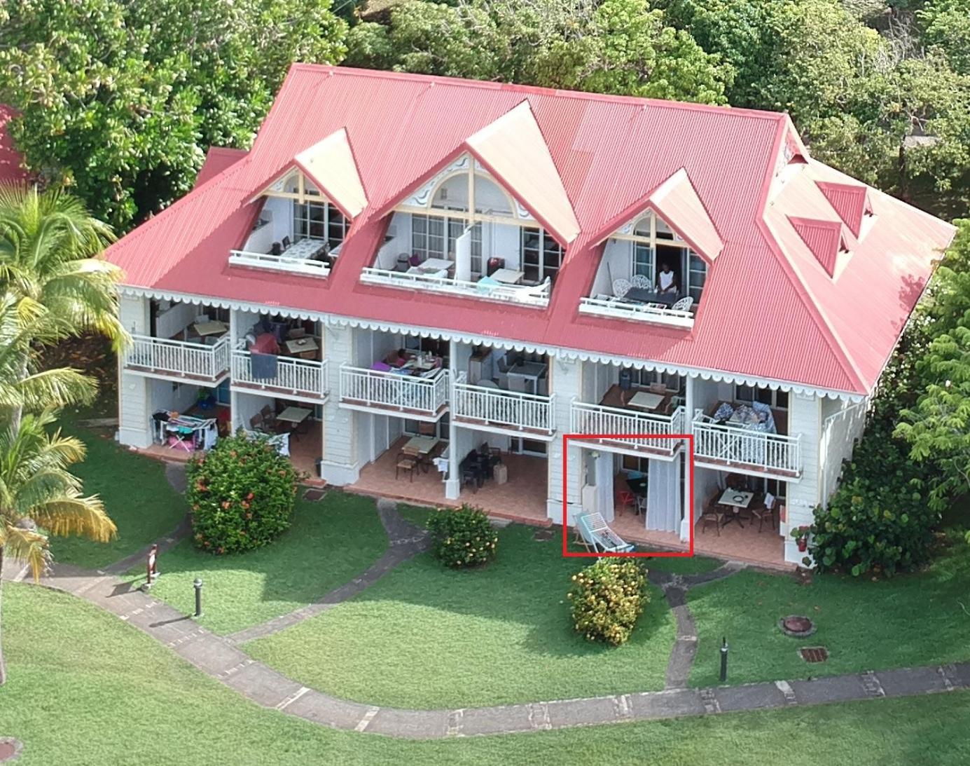 Studio Vue Mer Guadeloupe Сент-Анн Екстер'єр фото